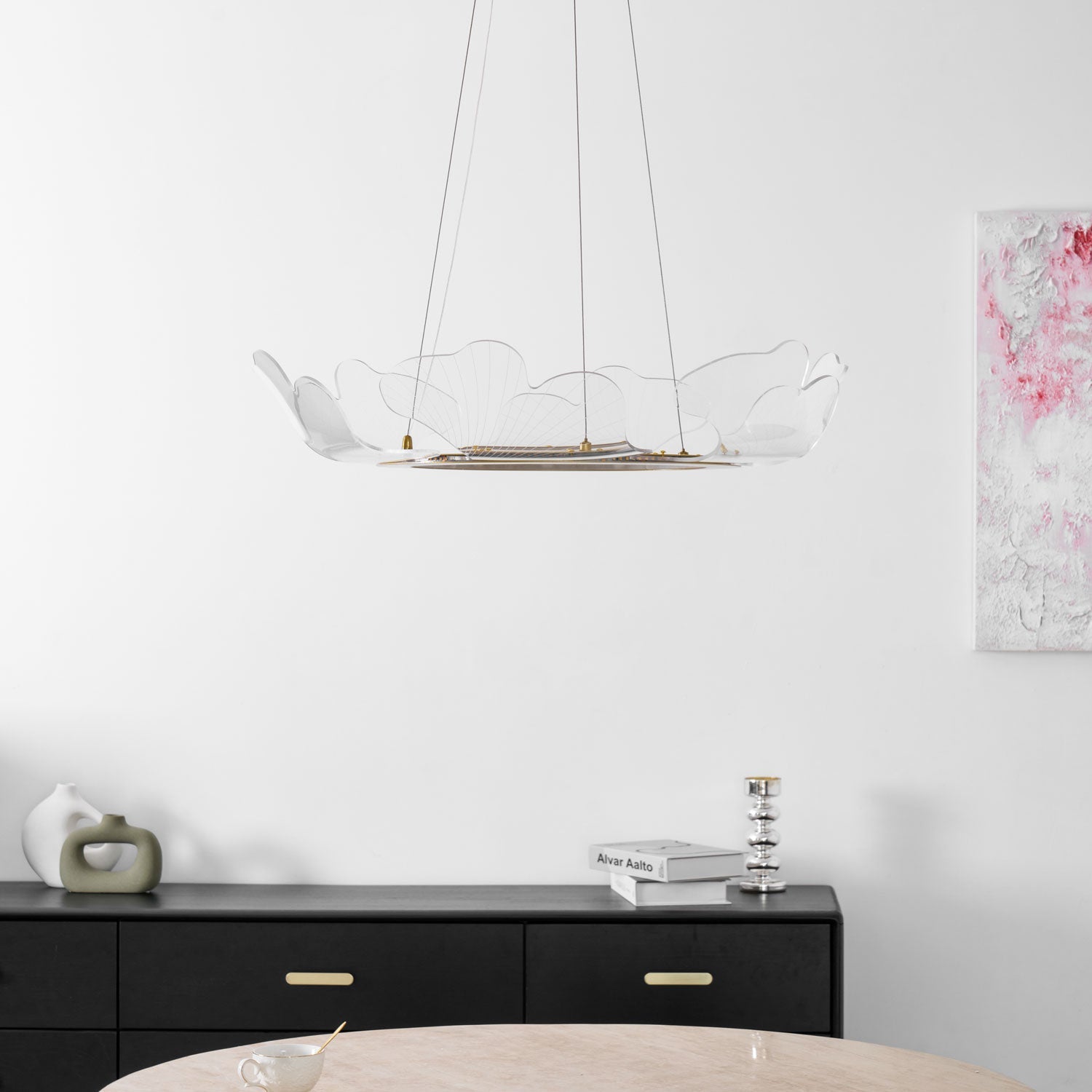 Lustre feuille Tarienéa