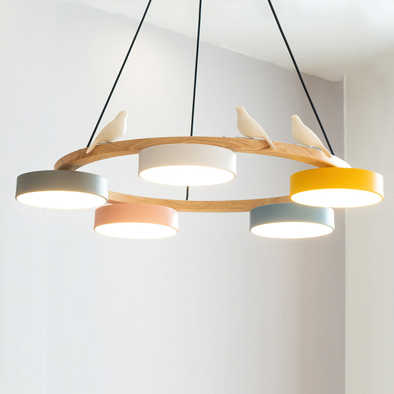 Lustre rond Darienivo