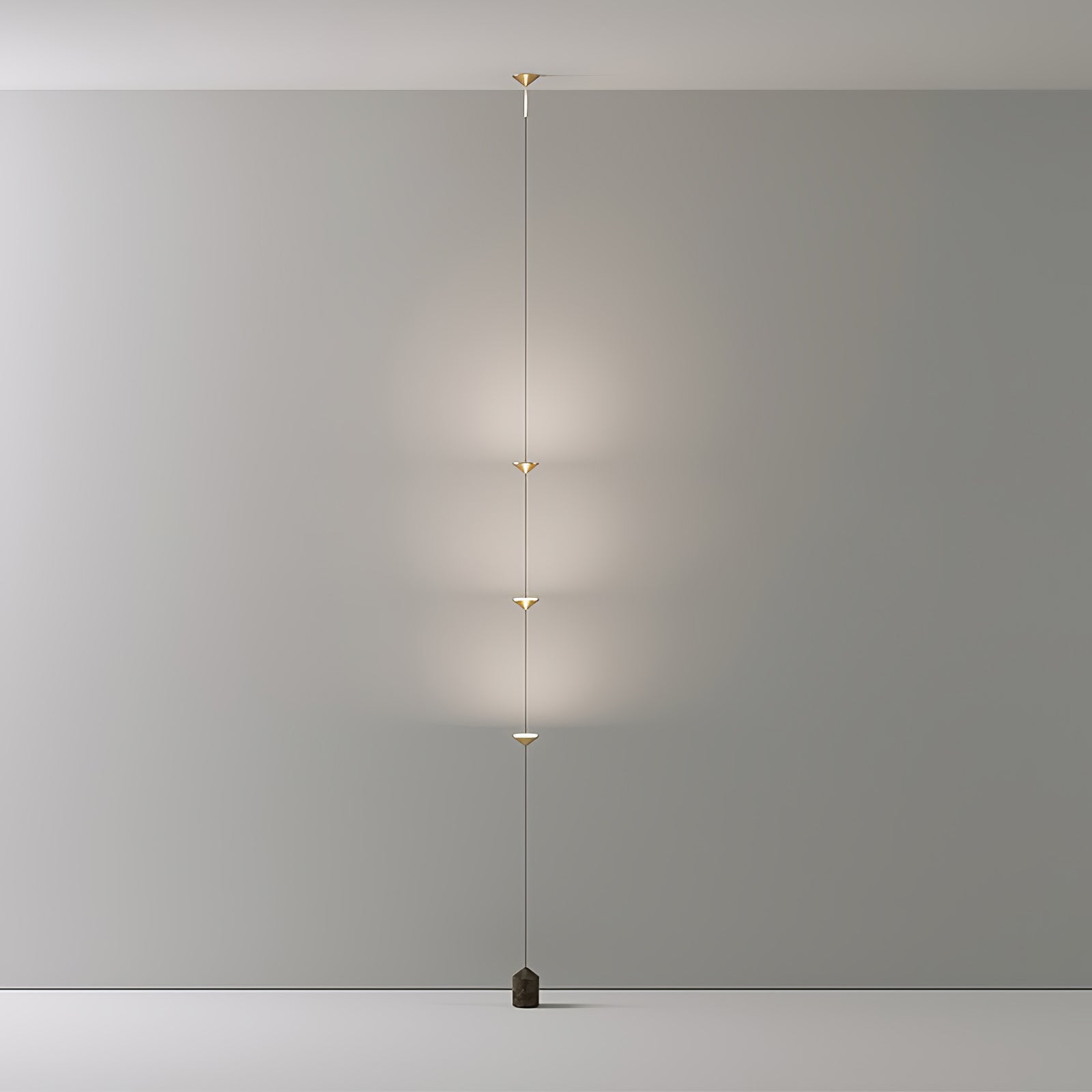 Lampadaire linéaire Marinico