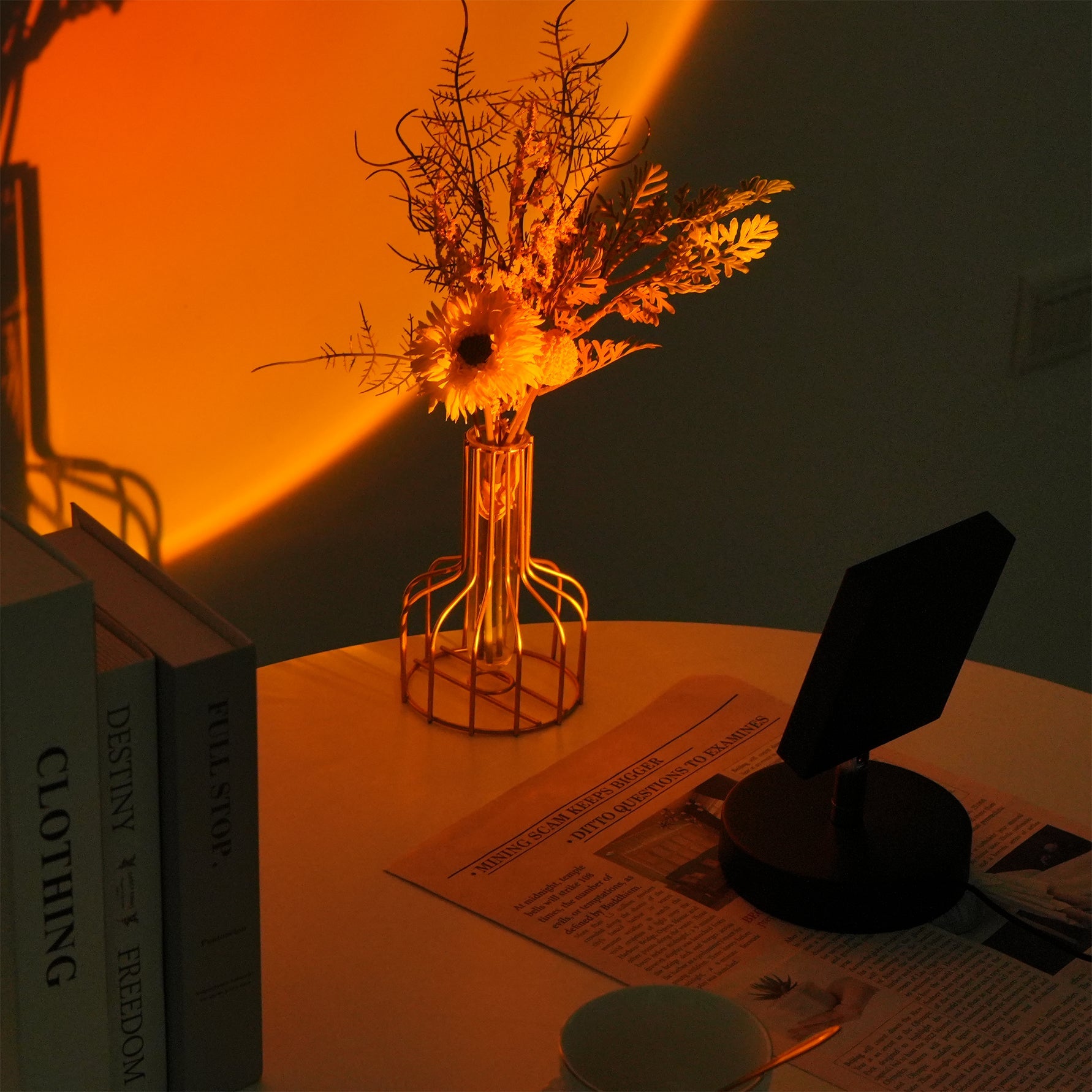 Lampe de table compacte Caanaris