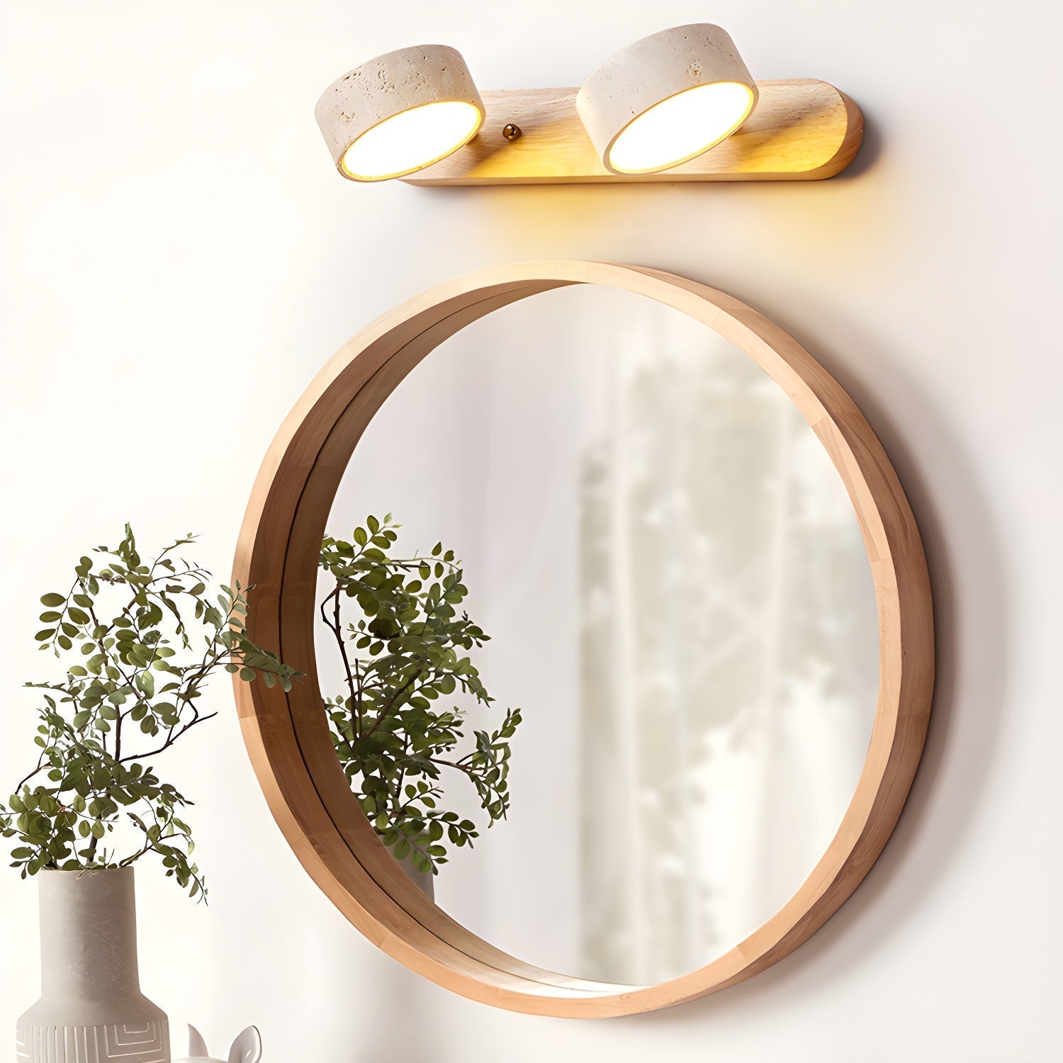 Applique murale Calorelle en bois