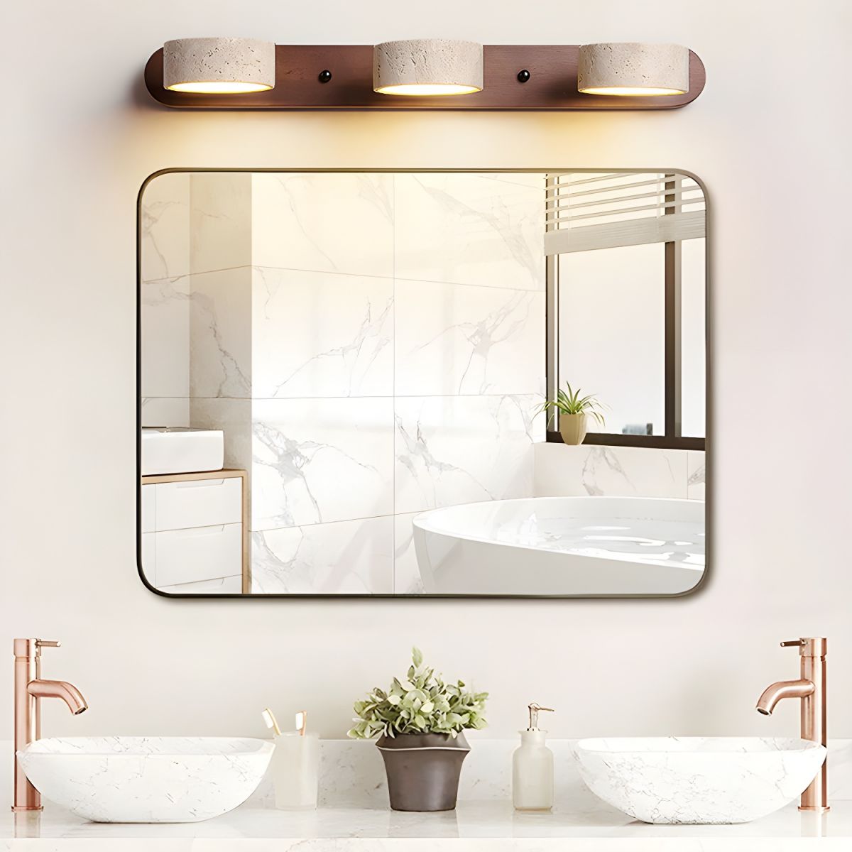 Applique murale Calorelle en bois