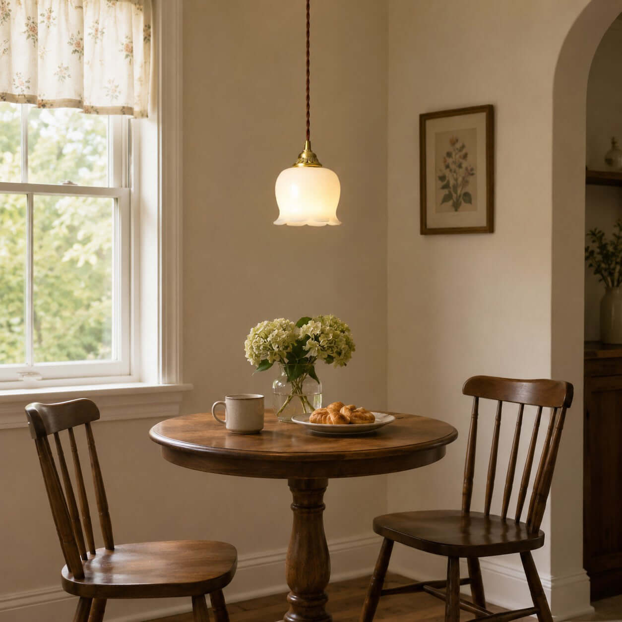 Suspension fleur Hovignia