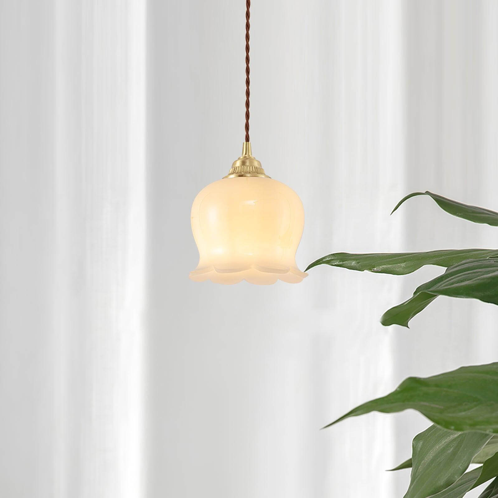 Suspension fleur Hovignia