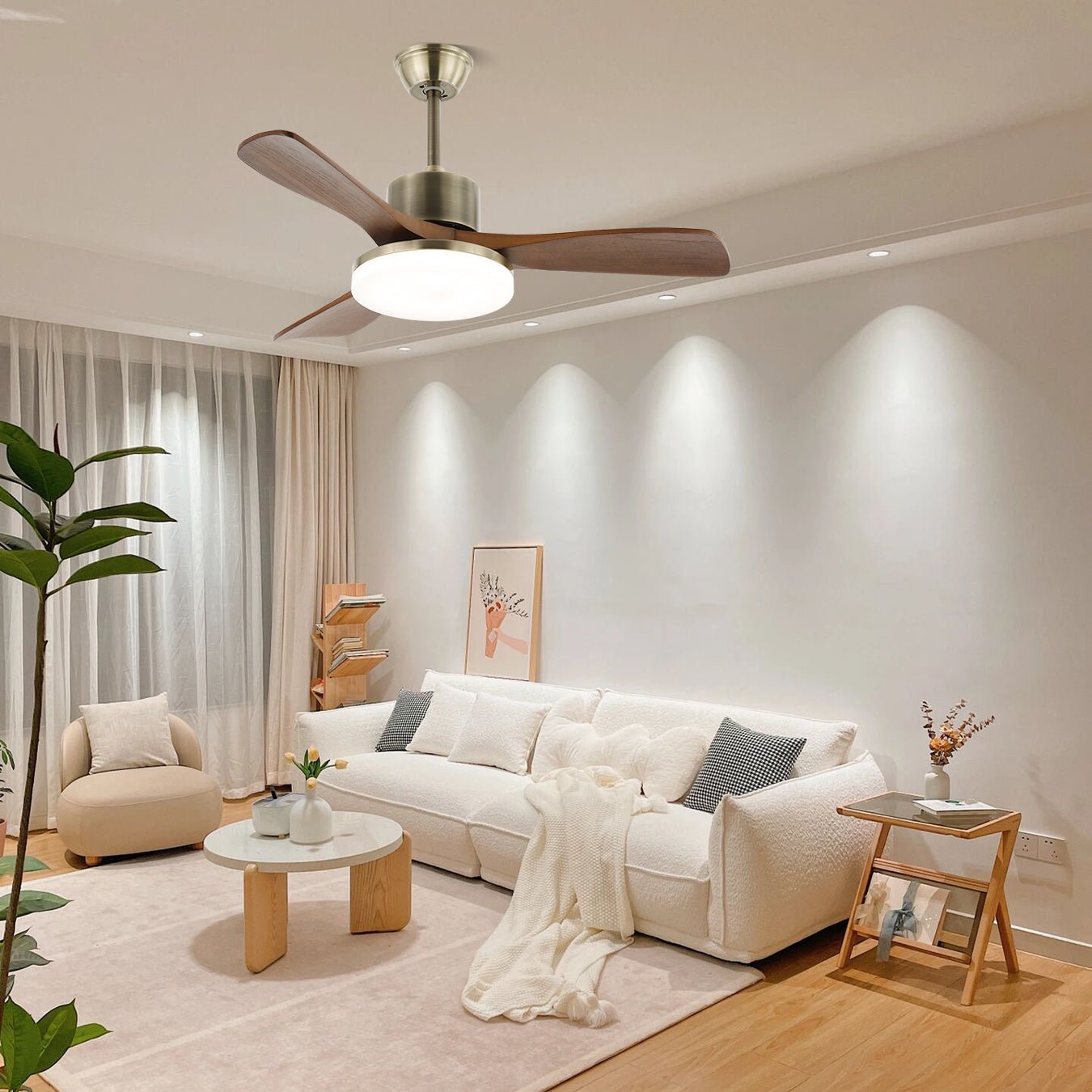 Plafonnier ventilateur Pelnovoris