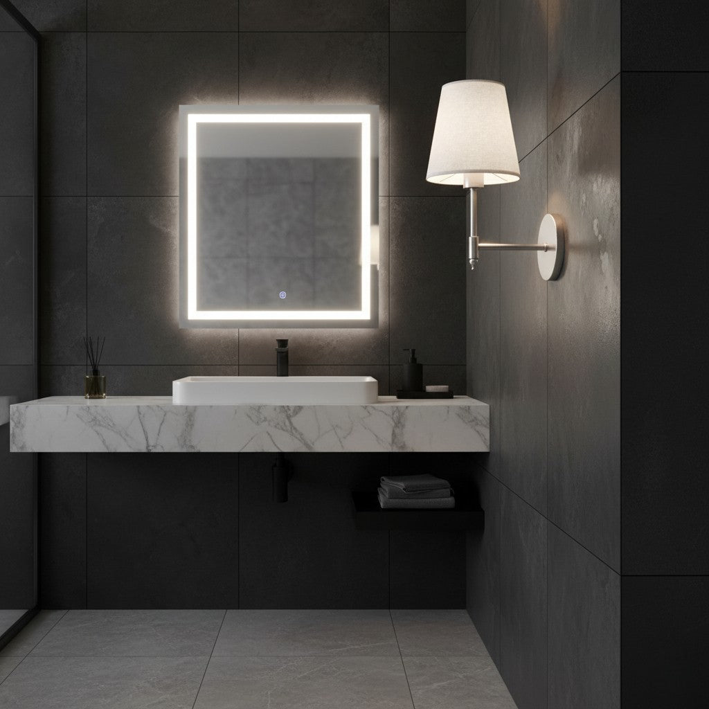 Applique Murale Sans Fil Moderne - Argent (lot de 2) - Valora Design