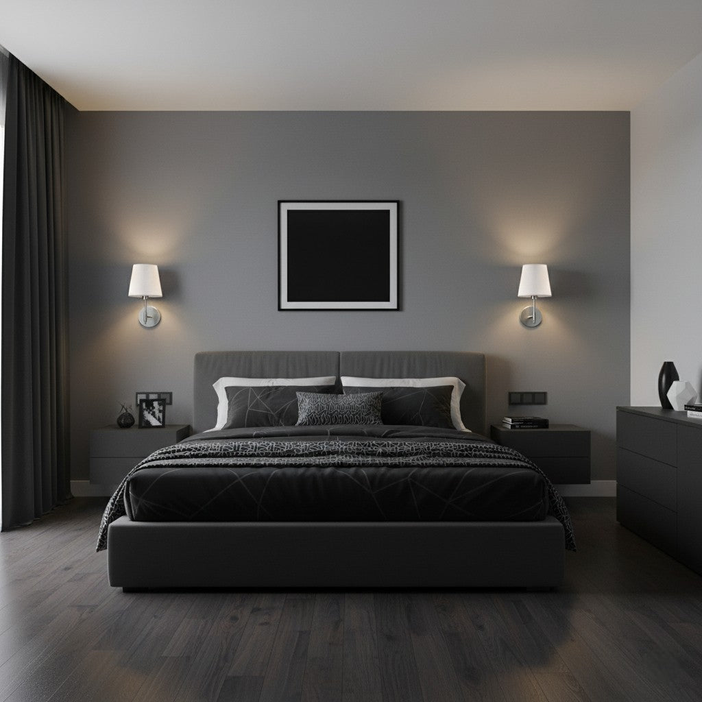 Applique Murale Sans Fil Moderne - Argent (lot de 2) - Valora Design