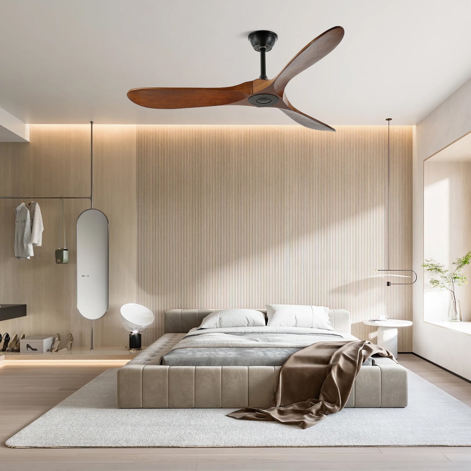 Aureza ventilateur de plafond bois - Valora Design