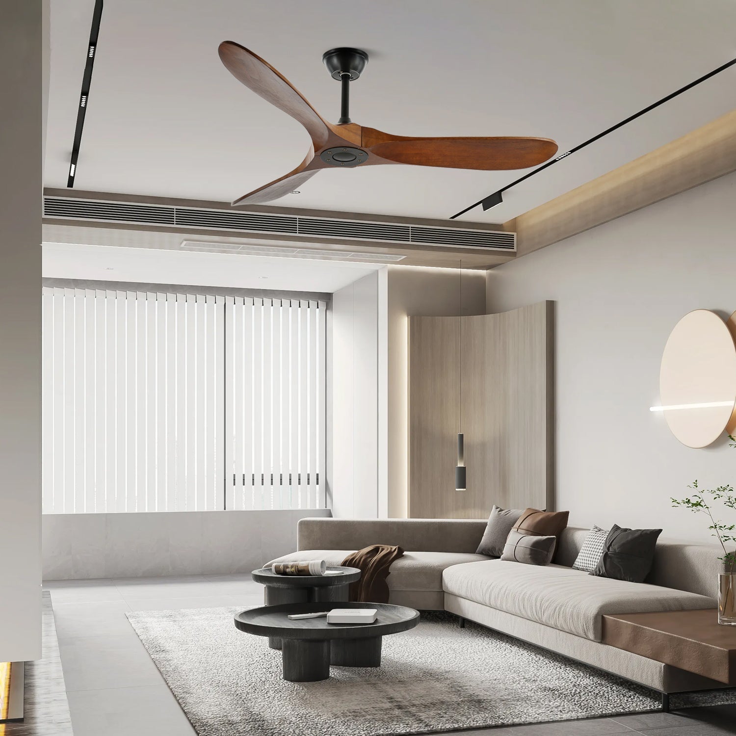 Aureza ventilateur de plafond bois - Valora Design