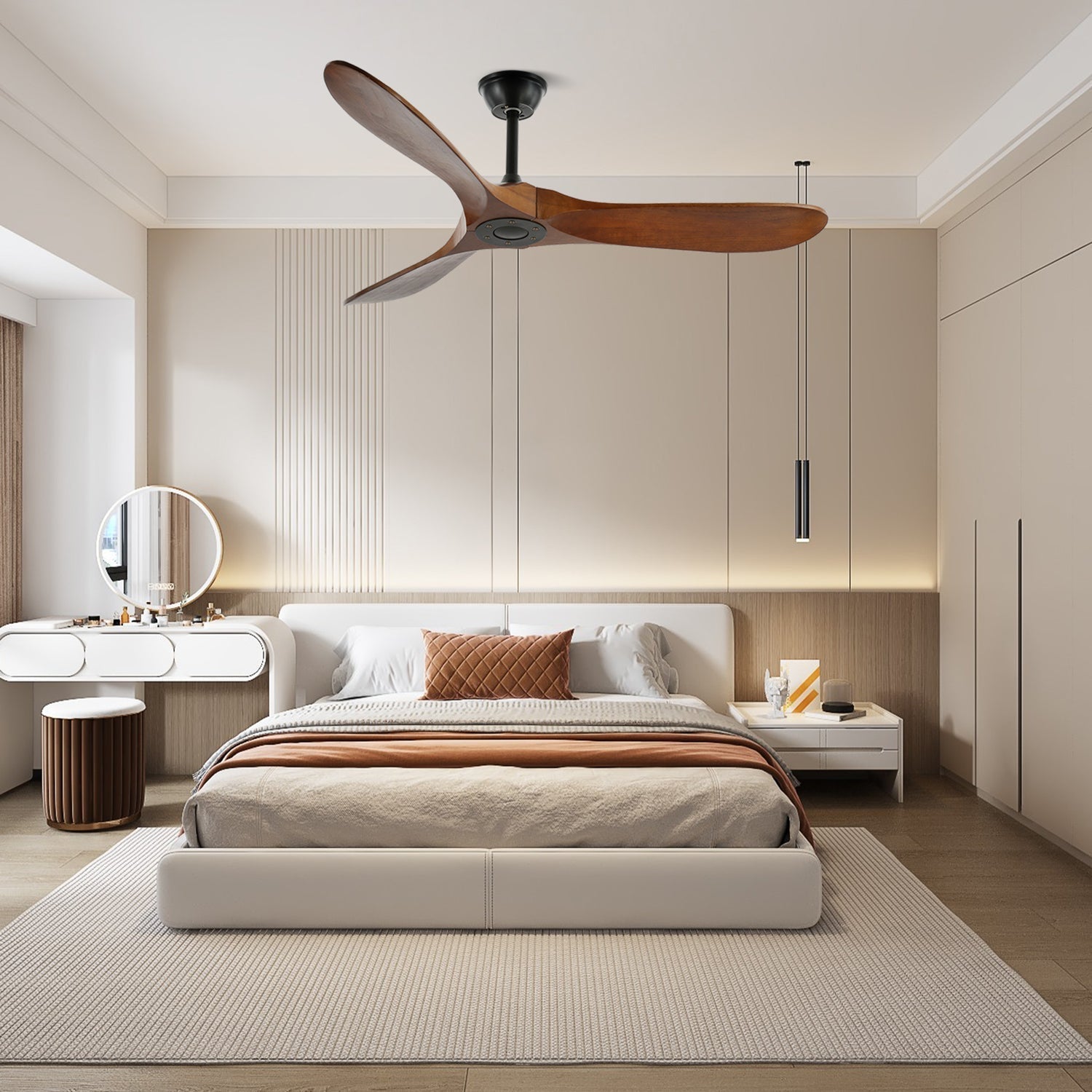 Aureza ventilateur de plafond bois - Valora Design