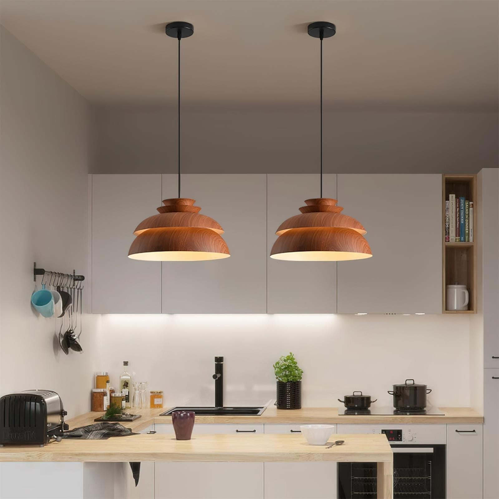 Calévia suspension bois - Valora Design