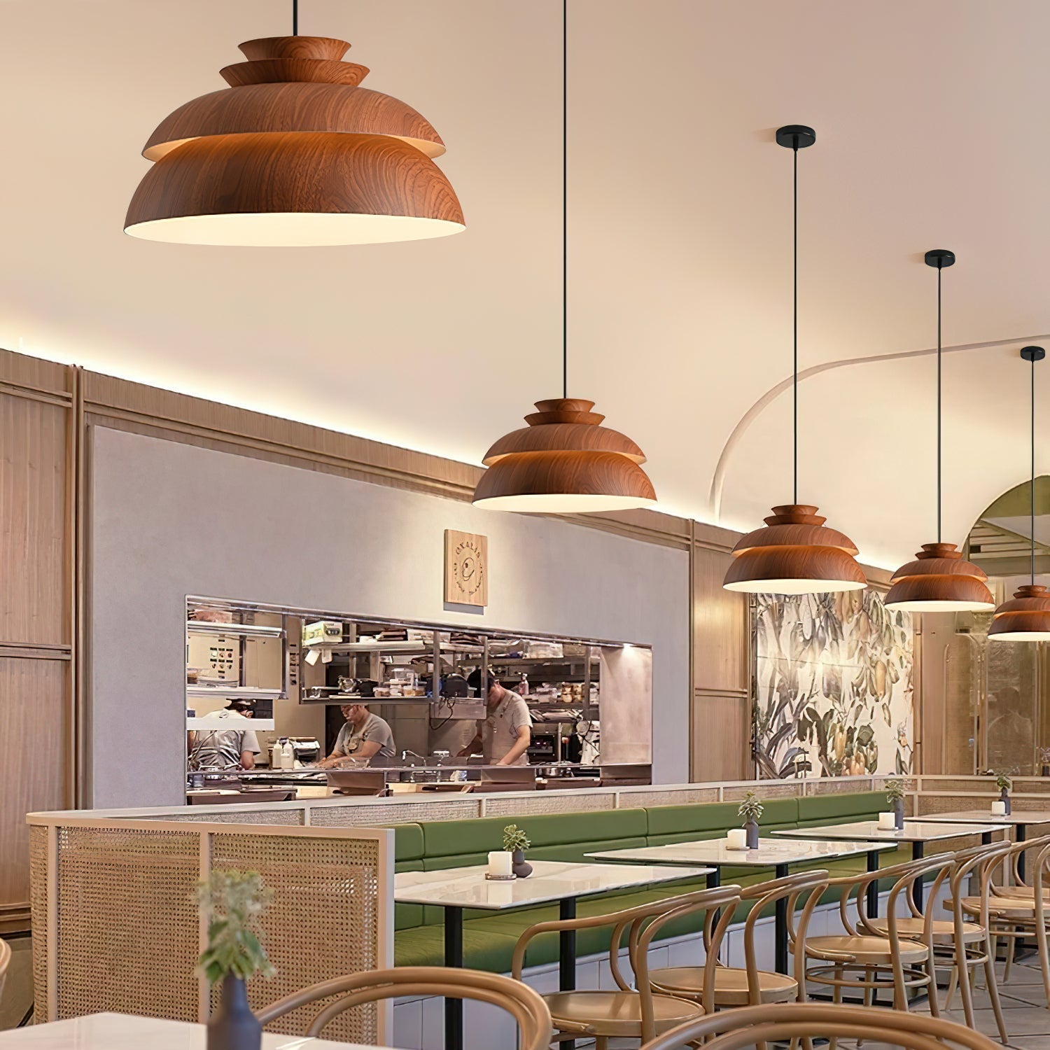 Calévia suspension bois - Valora Design