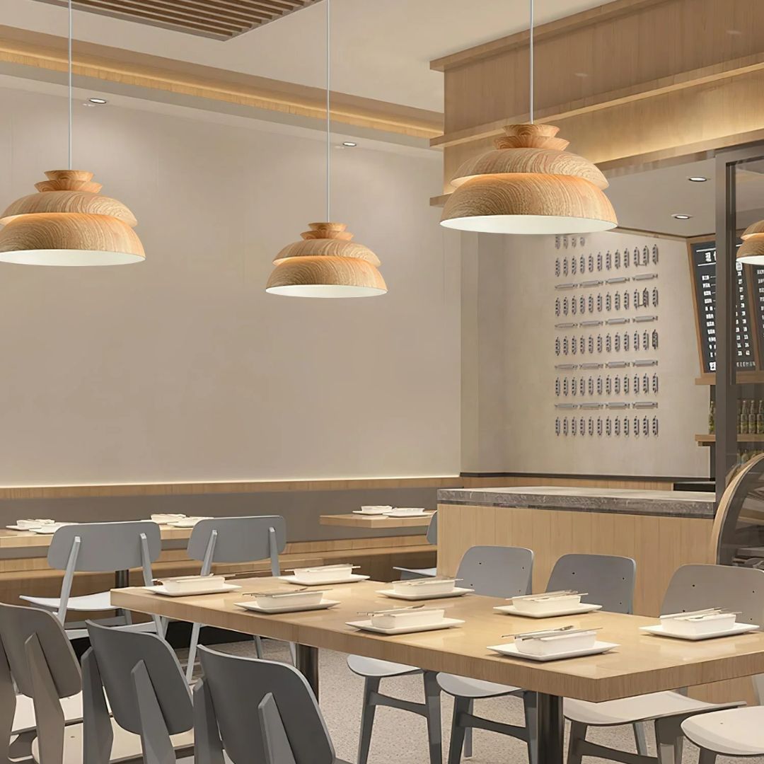Calévia suspension bois - Valora Design