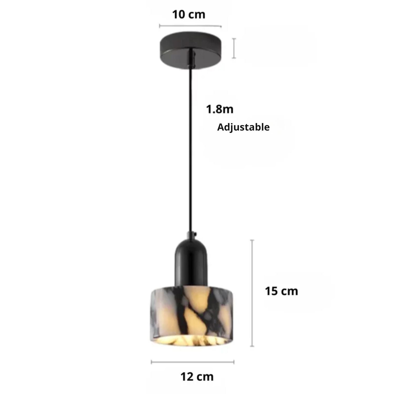 Suspension Casero en marbre