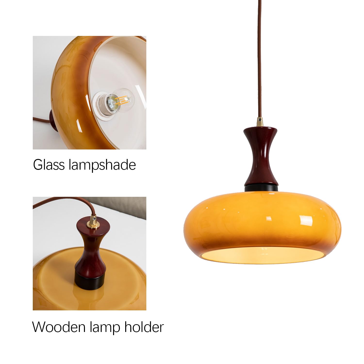Cléora suspension bois - Valora Design