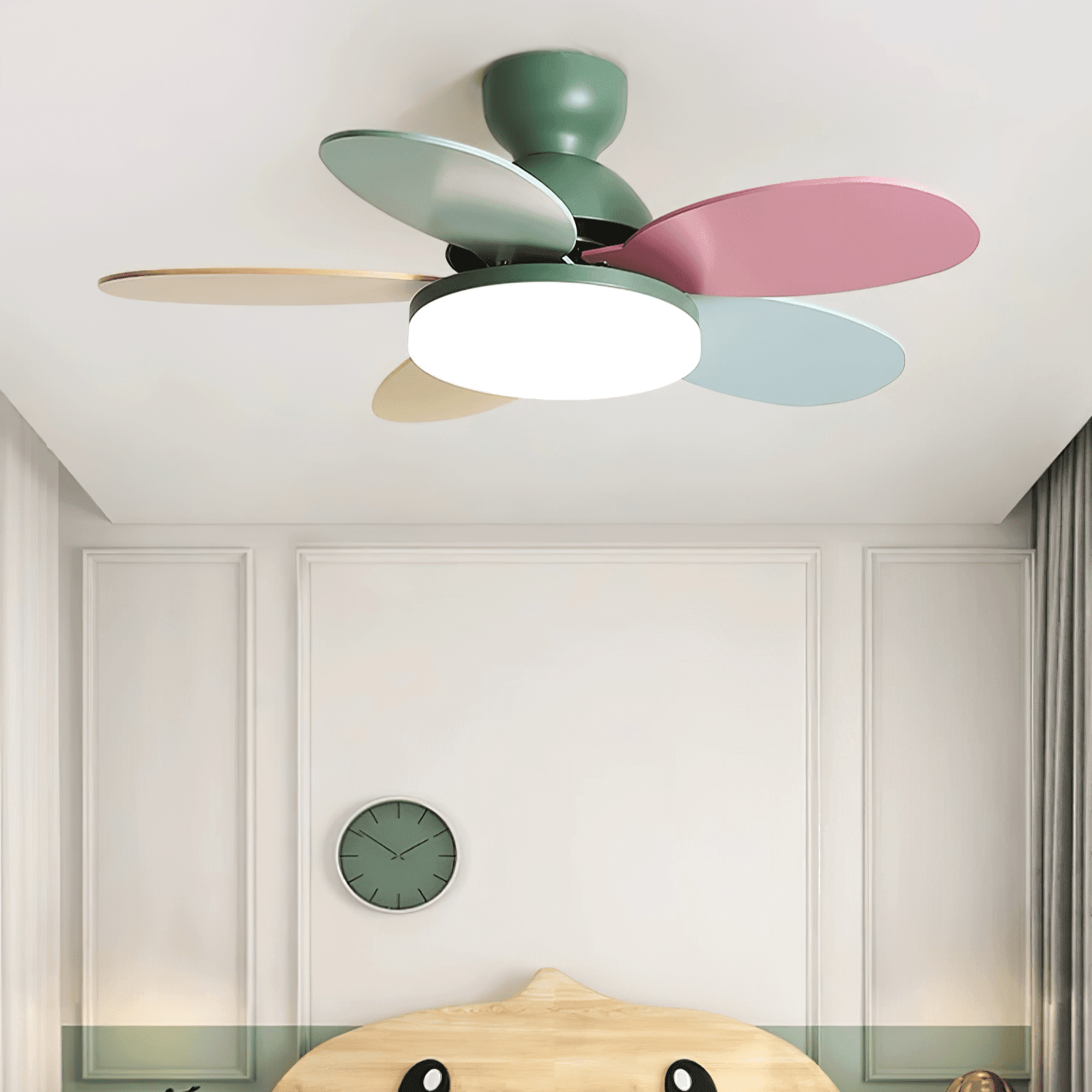 Delionne ventilateur de plafond bois - Valora Design