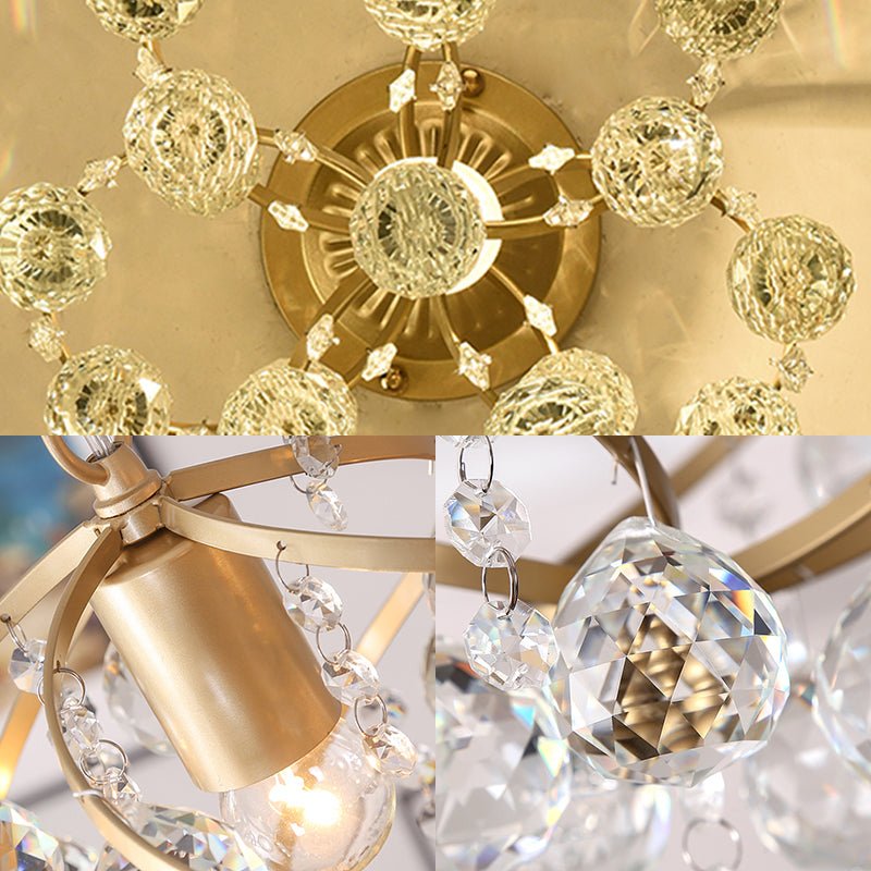 Kavelo plafonnier cristal - Valora Design