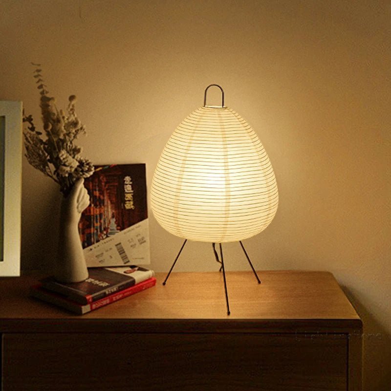 Lampe de table japonaise Solvigne - Valora Design