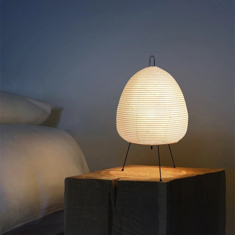 Lampe de table japonaise Solvigne - Valora Design