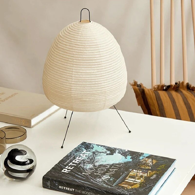 Lampe de table japonaise Solvigne - Valora Design