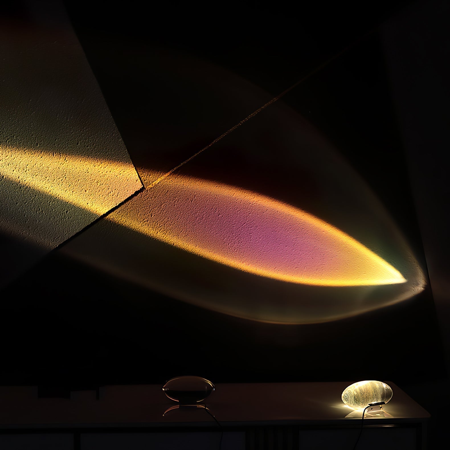 Lampe de table Velionne en cristal - Valora Design