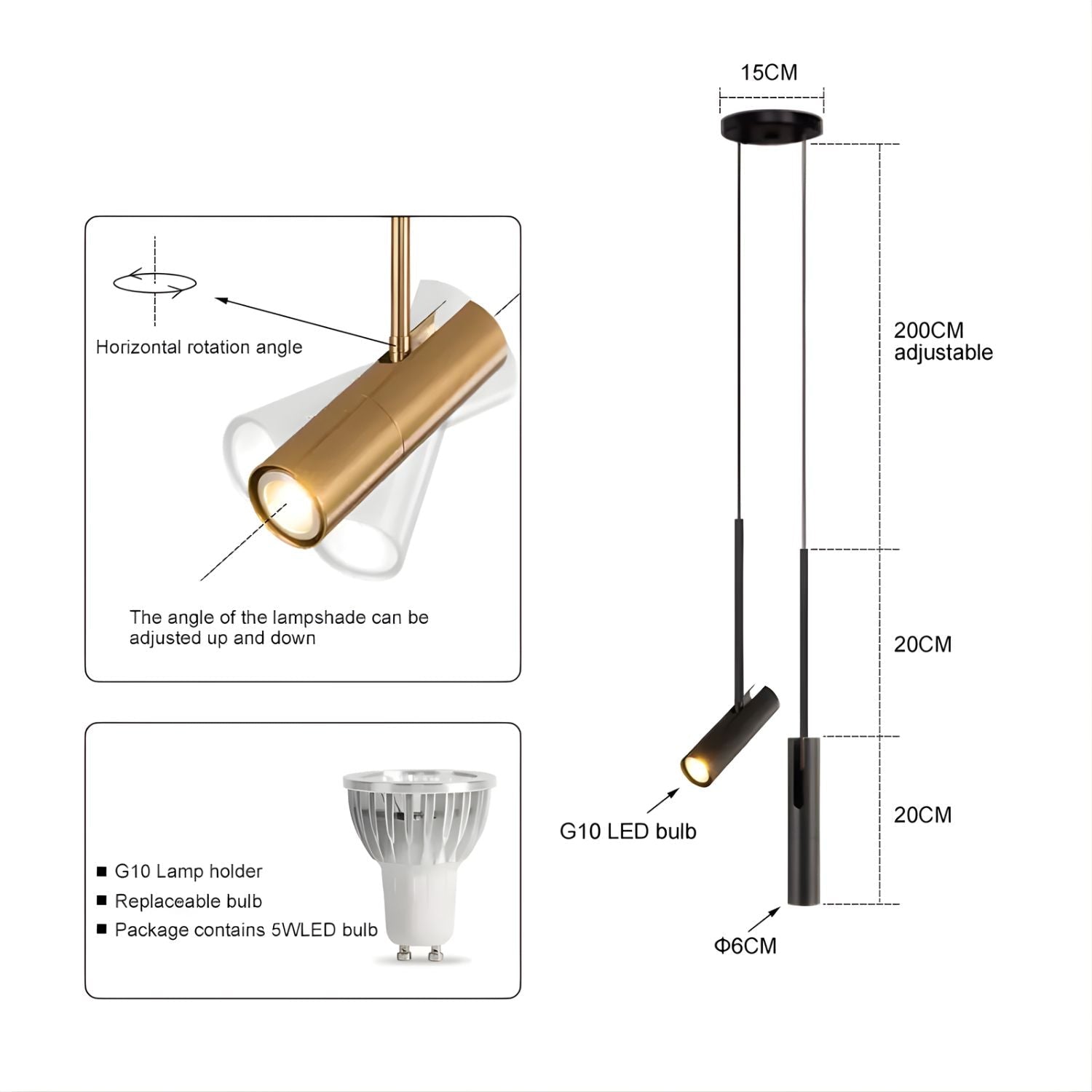 Laréon suspension - Valora Design