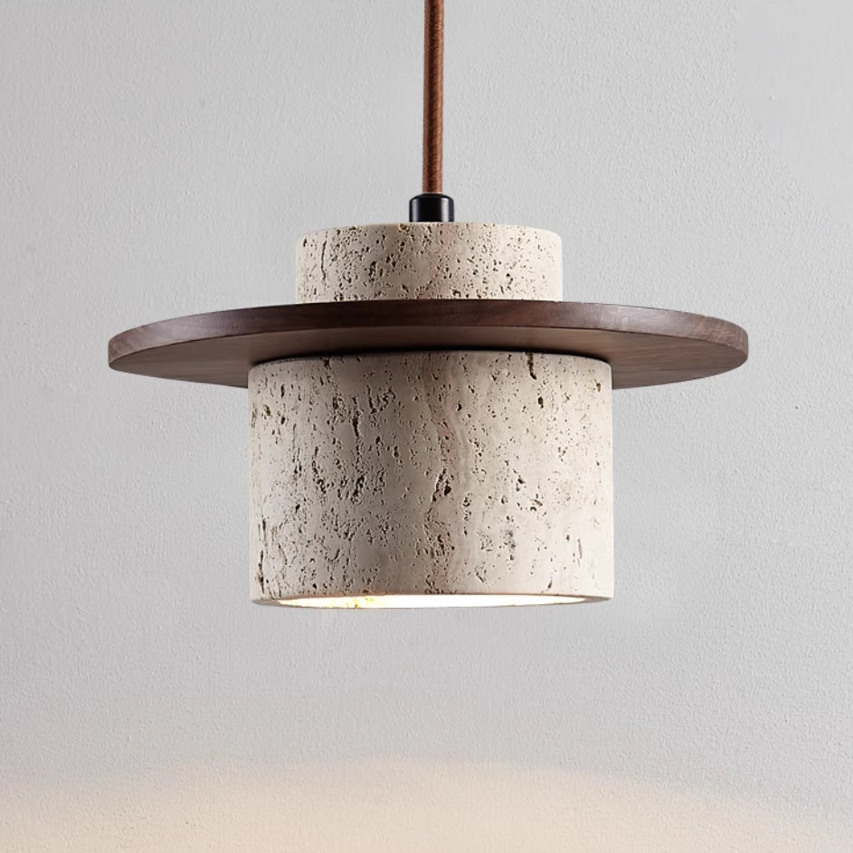Lumion suspension travertin - Valora Design