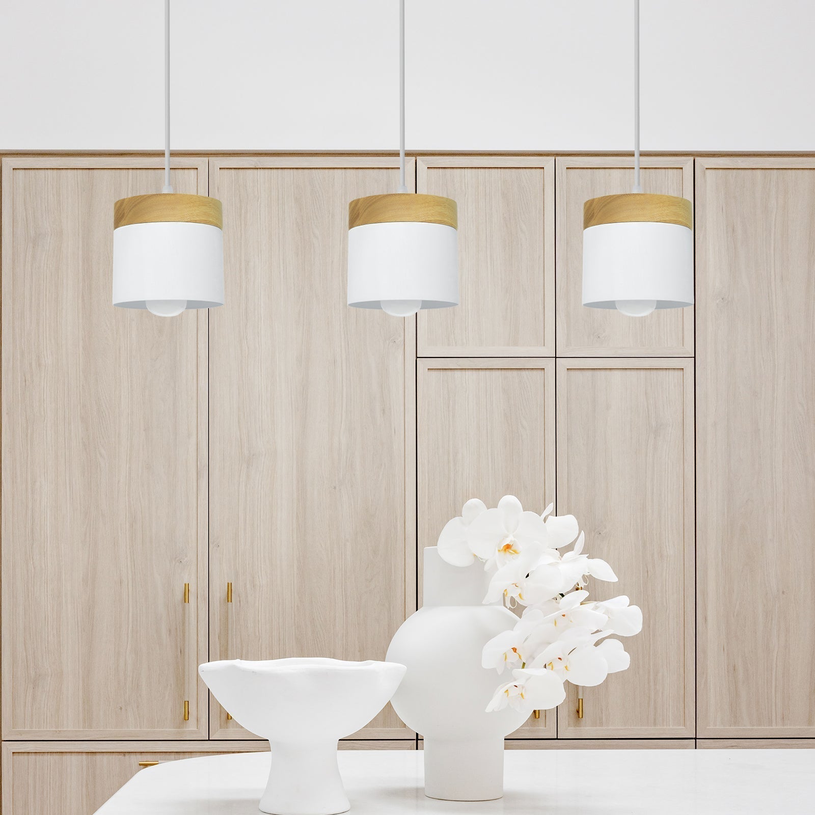 Mélira suspension bois - Valora Design