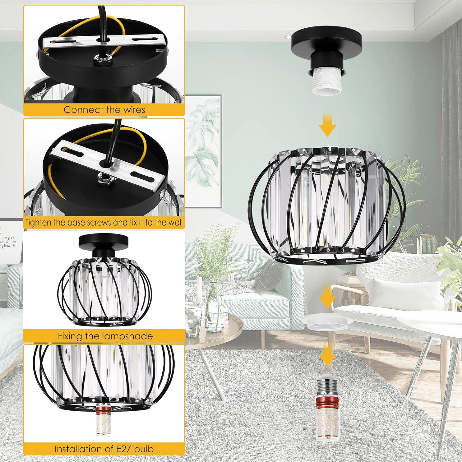Mélora plafonnier - Valora Design