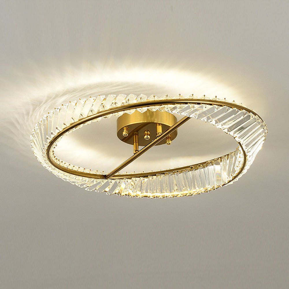 Monéa plafonnier cristal - Valora Design