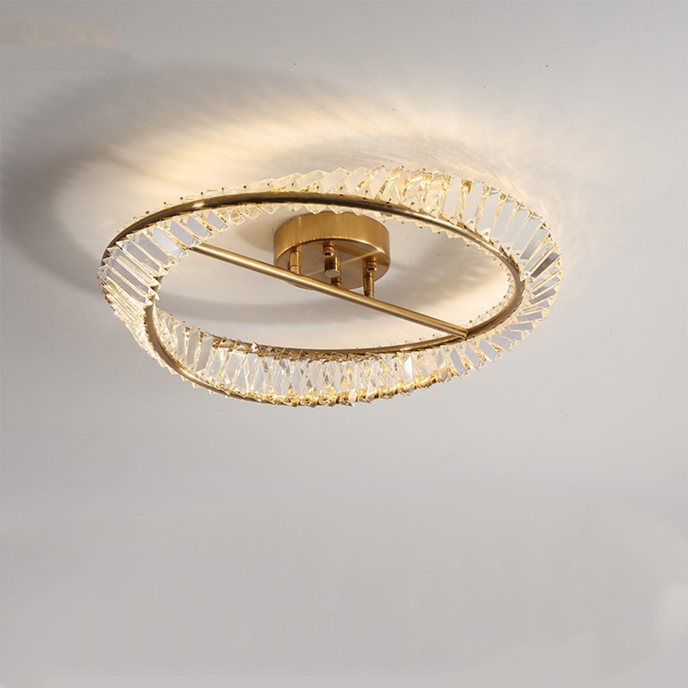 Monéa plafonnier cristal - Valora Design