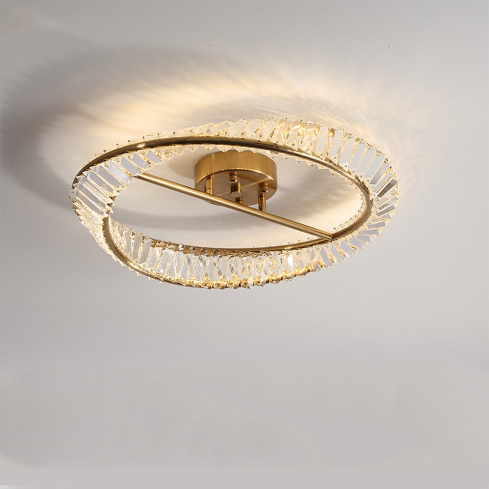 Monéa plafonnier cristal - Valora Design