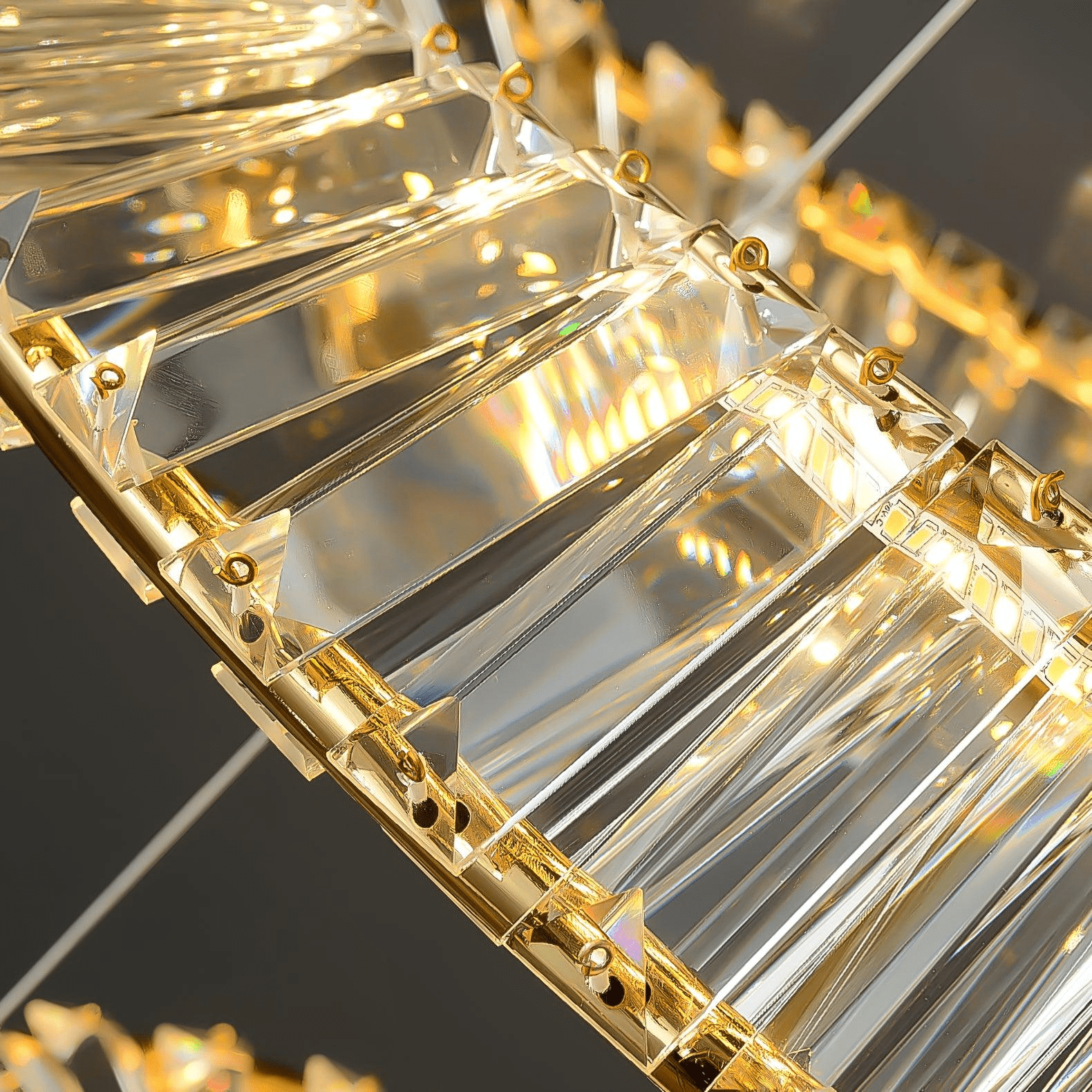 Monéa plafonnier cristal - Valora Design