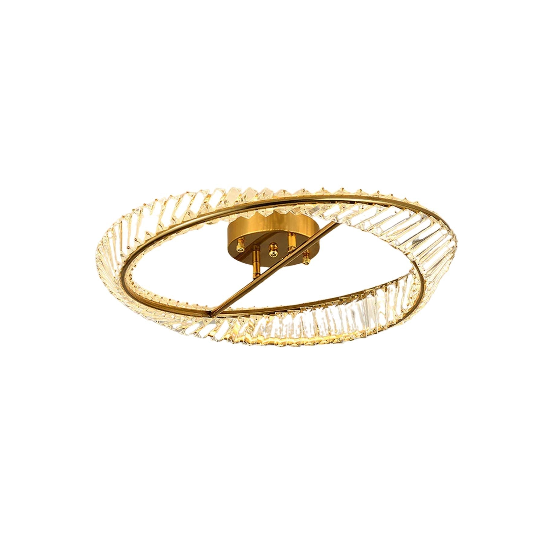 Monéa plafonnier cristal - Valora Design