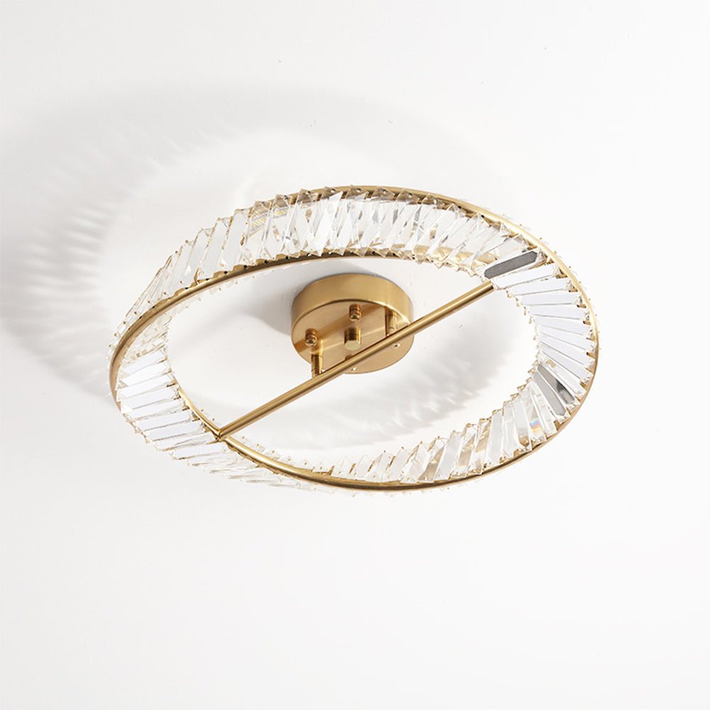 Monéa plafonnier cristal - Valora Design