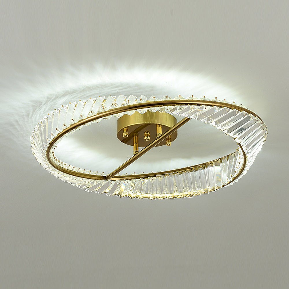Monéa plafonnier cristal - Valora Design