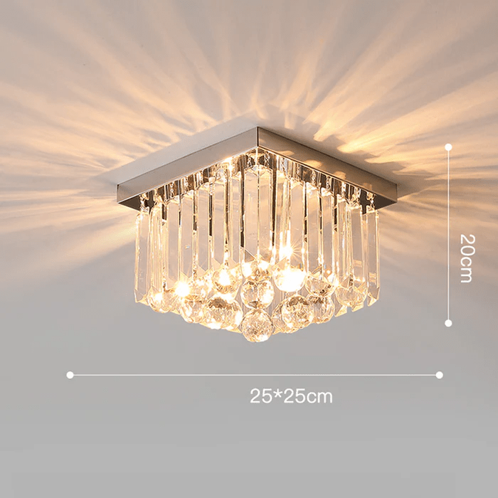 Niora plafonnier cristal - Valora Design