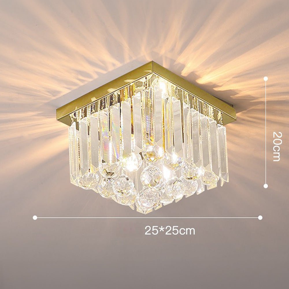 Niora plafonnier cristal - Valora Design