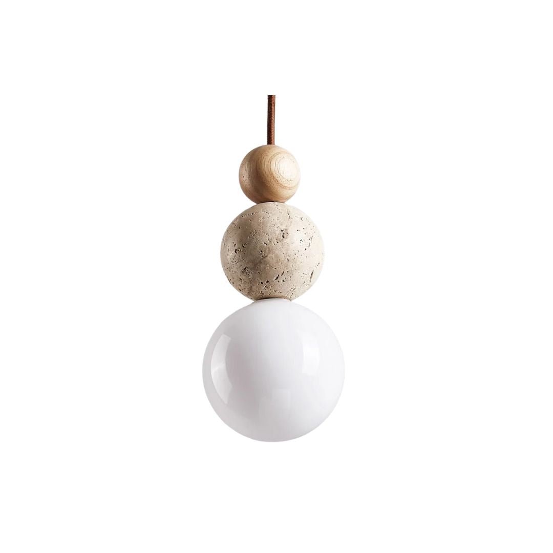 Olyra suspension travertin - Valora Design