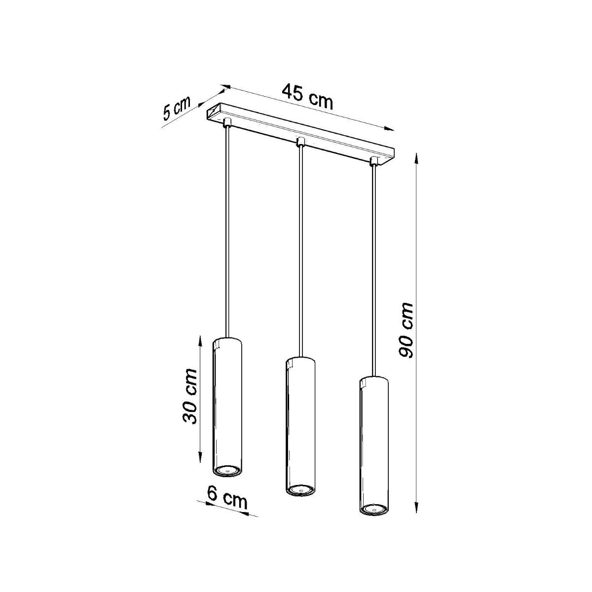 Oréanne suspension - Valora Design