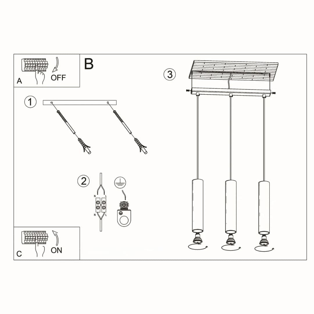 Oréanne suspension - Valora Design
