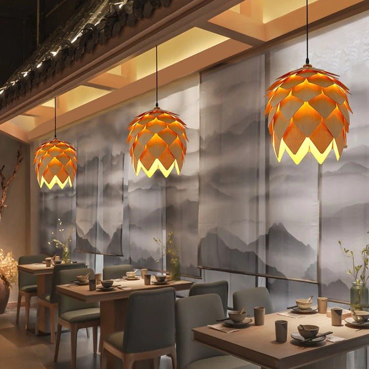 Orélia suspension bois - Valora Design