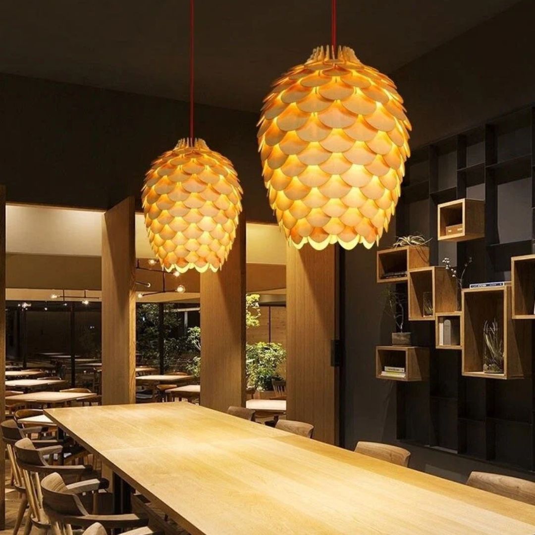 Orélia suspension bois - Valora Design