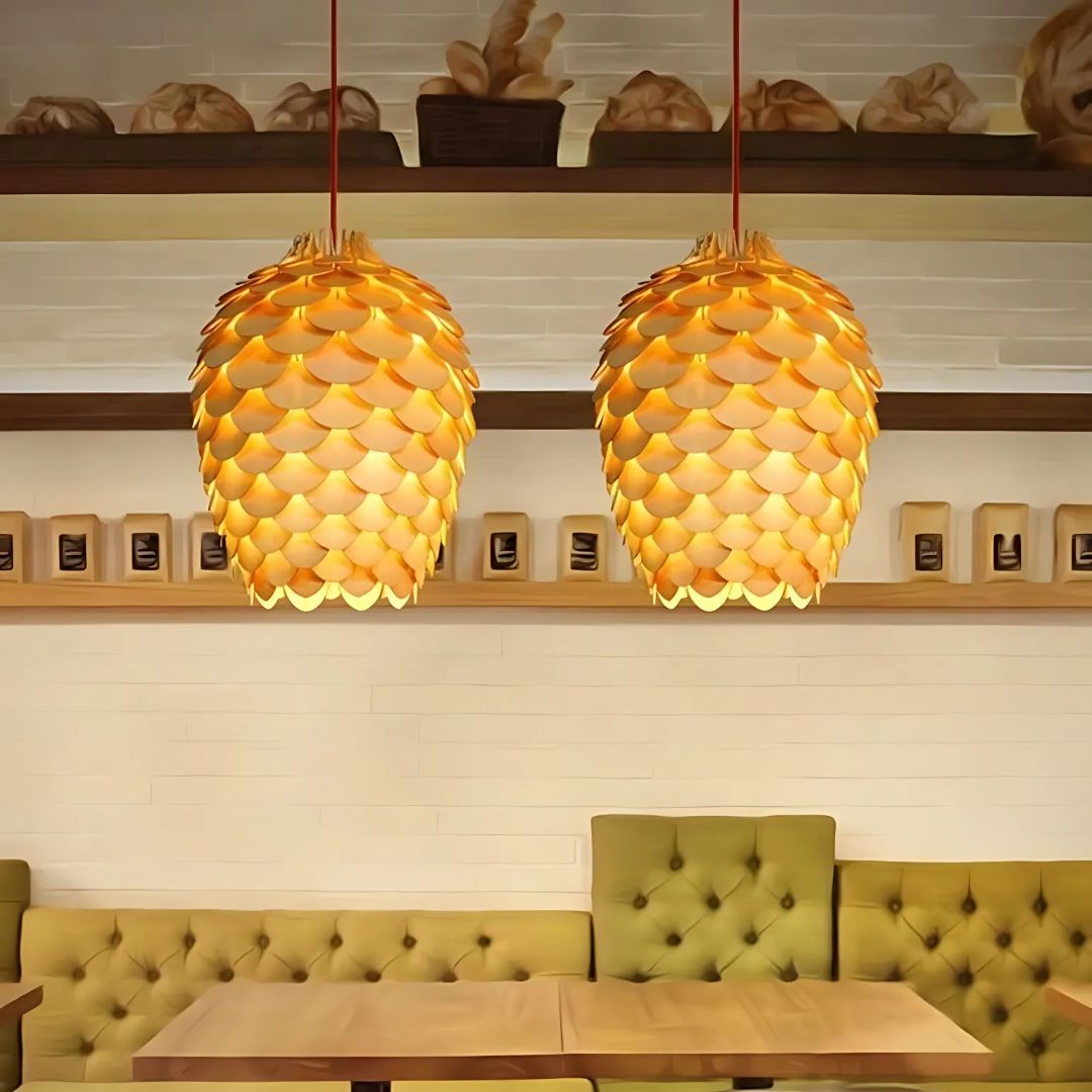 Orélia suspension bois - Valora Design
