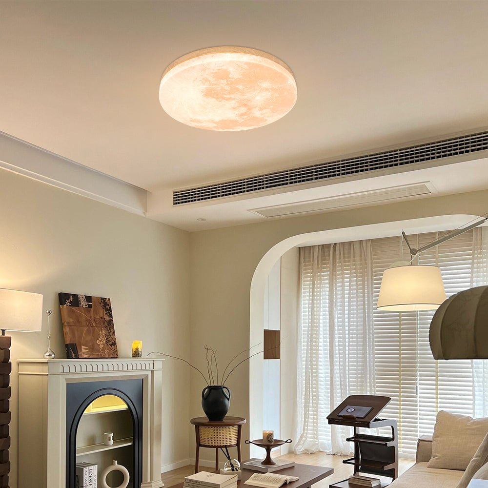 Plafonnier Loxira en forme de lune - Valora Design