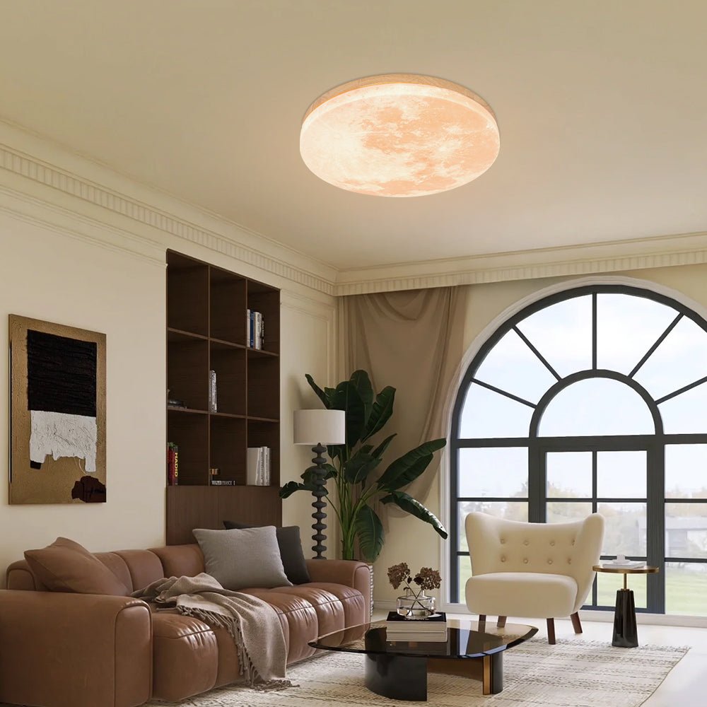 Plafonnier Loxira en forme de lune - Valora Design