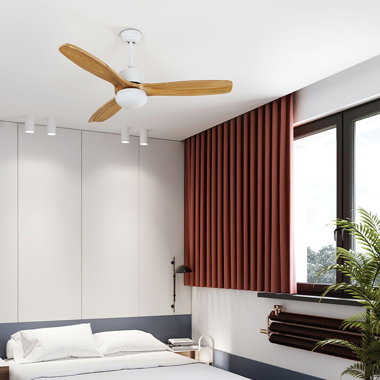 Salore ventilateur de plafond bois - Valora Design