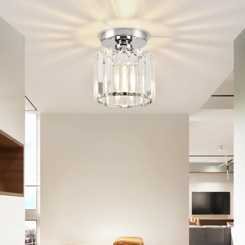 Soléon plafonnier cristal - Valora Design
