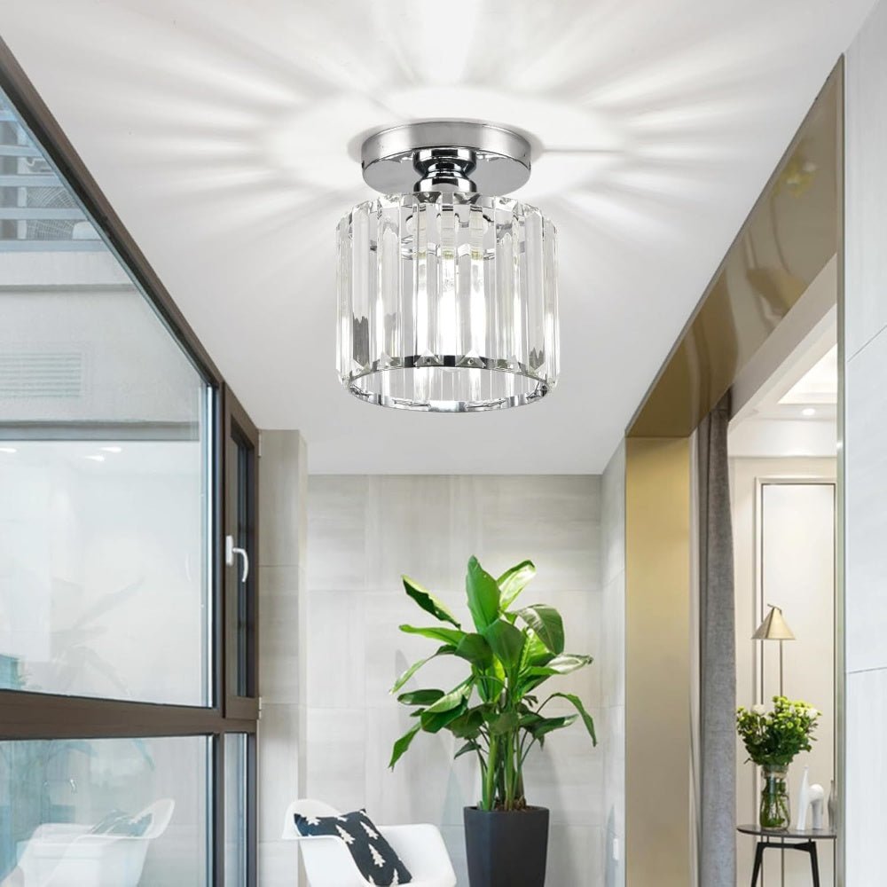 Soléon plafonnier cristal - Valora Design