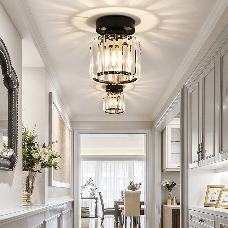 Soléon plafonnier cristal - Valora Design